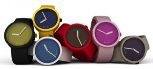 Full spot, stel zelf uw kleurrijke O clock design horloge samen